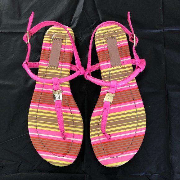 MadLove Striped Sandals - Picture 1 of 3
